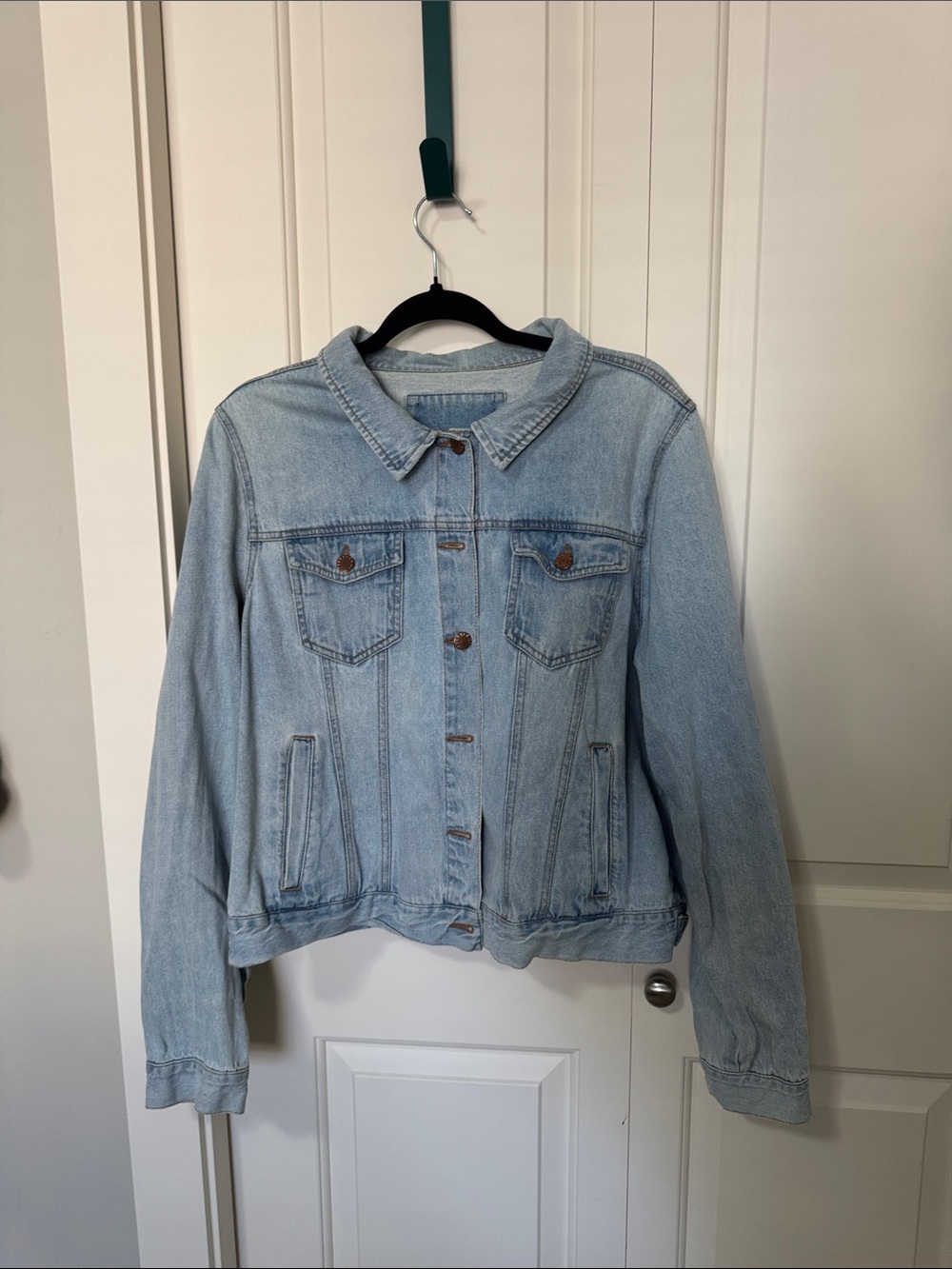 Forever 21 Light Wash Denim Jacket